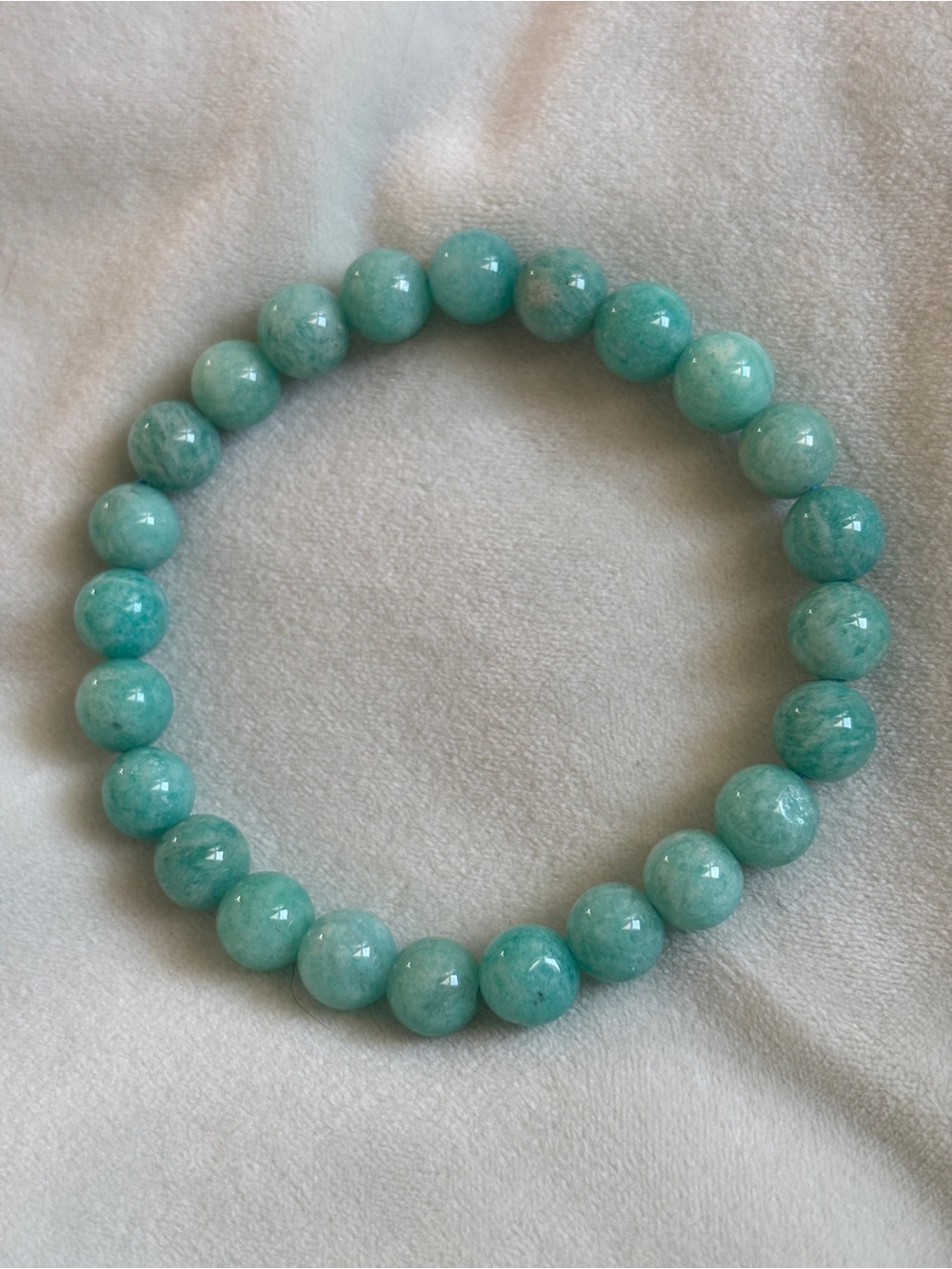 Amazonite Stretch Bead Bracelet